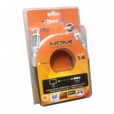 Cable DP HDMI M/M (5M) Gold Cable ThreeBoy